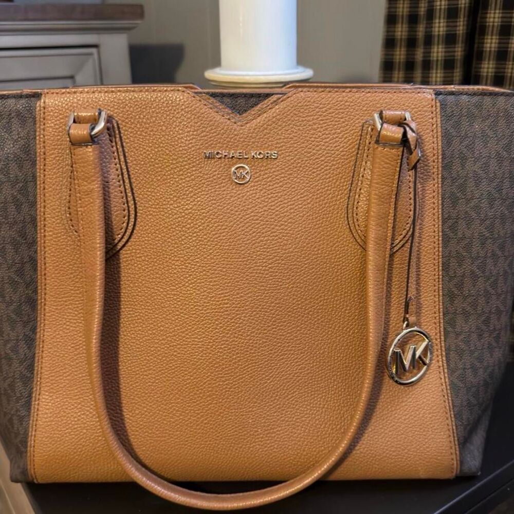 Michael-kors Women's Brown and Tan Bag